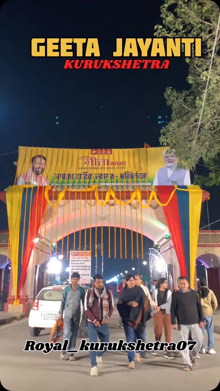 Geeta Jayanti kurukshetra ready