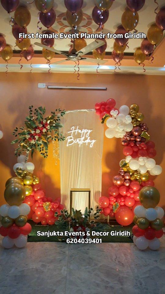 Dreamy birthday decor archiecharan_1127 ✨️