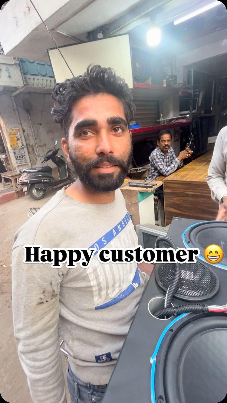 Happy customer