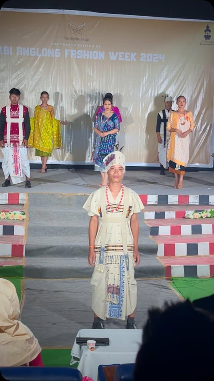 Karbi Anglong Fashion Week season 4 2024 
Organised by Golden Wings 
In Associate with Maleen showroom 
Supported by S.Teronpi 
#dressdesigner Birty Timungpi Karbi pindeng sumpot Enterprise
#rampmodel #featuring sarkiri_ding_eh