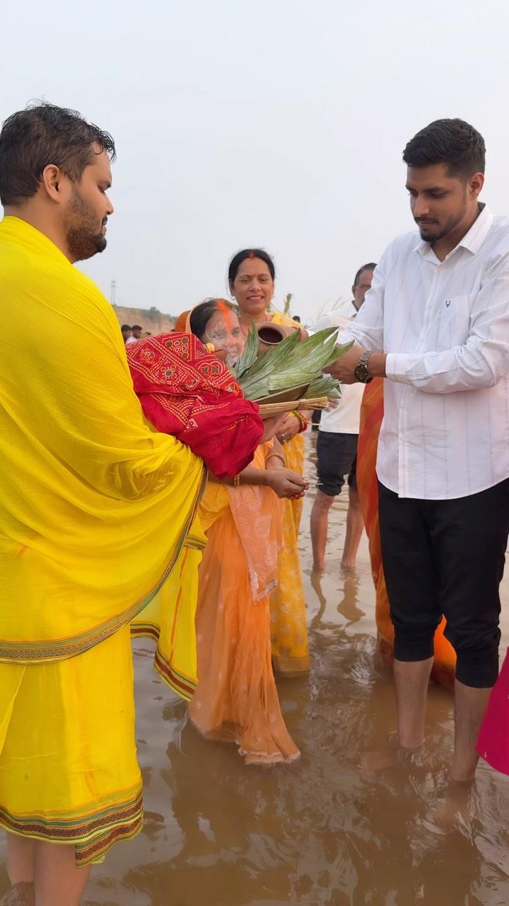 जय हो छठी मैया🙏🏻♥️