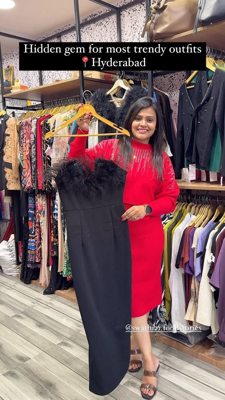 Trendy and unique western outfits in Hyderabad, range starts from just Rs 599/- only 
Follow ➡️ swathi21.foodstories for more updates