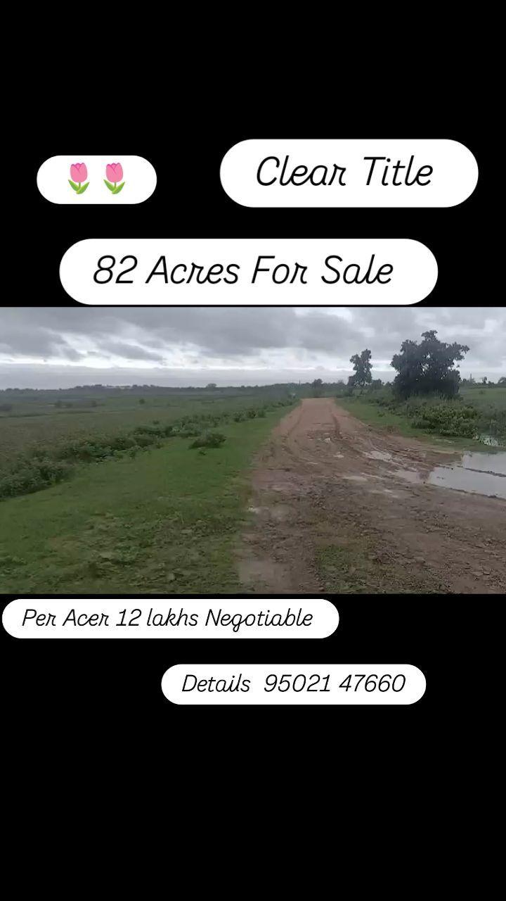 Property Details
82 Acres For Sale 
Per Acer 12 Lakhs Negotiable 
Location
Narayankhed  Constituency,
Sanga Reddy District, Telangana 
Pls Call video Display Number more details 
Dm Odp Properties for promotion in Instagram