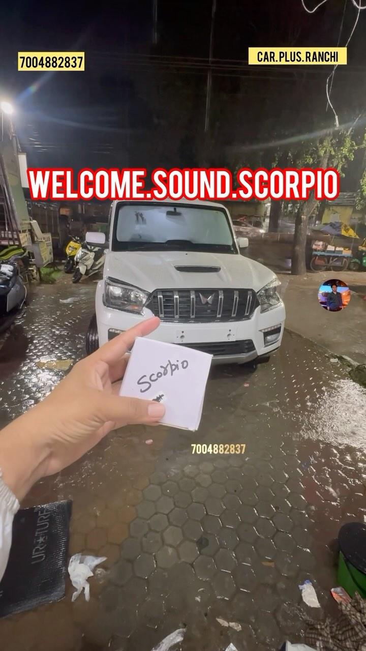 Mahindra Scorpio classic s11 welcome sound installation in Ranchi #welcomsound #scorpio #scorpiolover #carplusranchi #ranchi #jharkhand #everyone #jaspur #jamsedpur #patratuvalley #ramghar #hazaribag #gumla #khuti #khalari #loharadga #simdega #bihar #patna #sagunamore #india #jodhpur #rajasthan #odisha carplusranchi