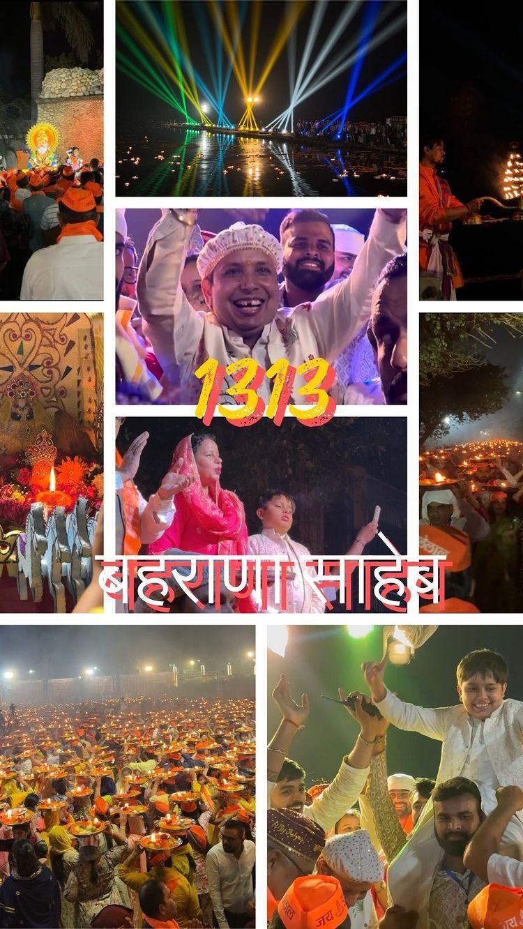 When tradition meets history⭐️! On November 10, Our Sindhi Community Came Together To light 1313 Pujya Behrana Saheb , Inspired By The Visionary Ideas of Our Revered Guru SAI LAL DAS SAHEB JI 🙏🏻✨, Whose Wisdom Led us to this Radiant Celebration
With Heartfelt Gratitude to Everyone who Contributed, we filled the night with warmth, pride, and unity
A proud moment for us all, marking a new chapter in our cultural heritage
history #sindhi #culture #tradition #1313 #jhulelal #proudmoment #durg 

[History , Sindhi , Culture , Tradition, 1313 , Jhulelal , Proud Moment , Durg ]