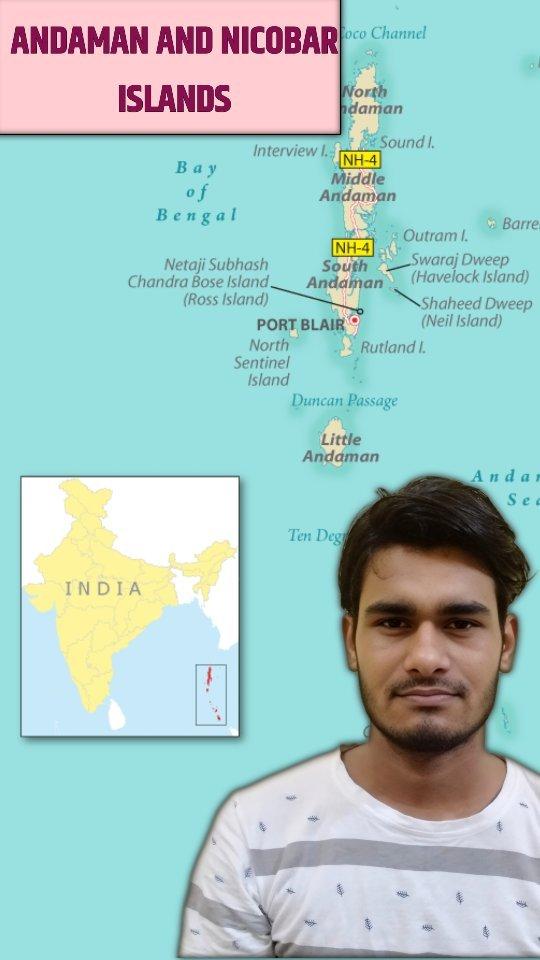 Formation of the Andaman and Nicobar Islands

•
•
•
•
•
•
•
•

The Andaman and Nicobar Islands were formed millions of years ago due to a collision between the Indian and Burma plates
Similar to the Himalayas' formation, this collision created a visible landform in the ocean, which we now know as the Andaman and Nicobar Islands
Often, they are considered an extension of Myanmar's Arakan Yoma Range