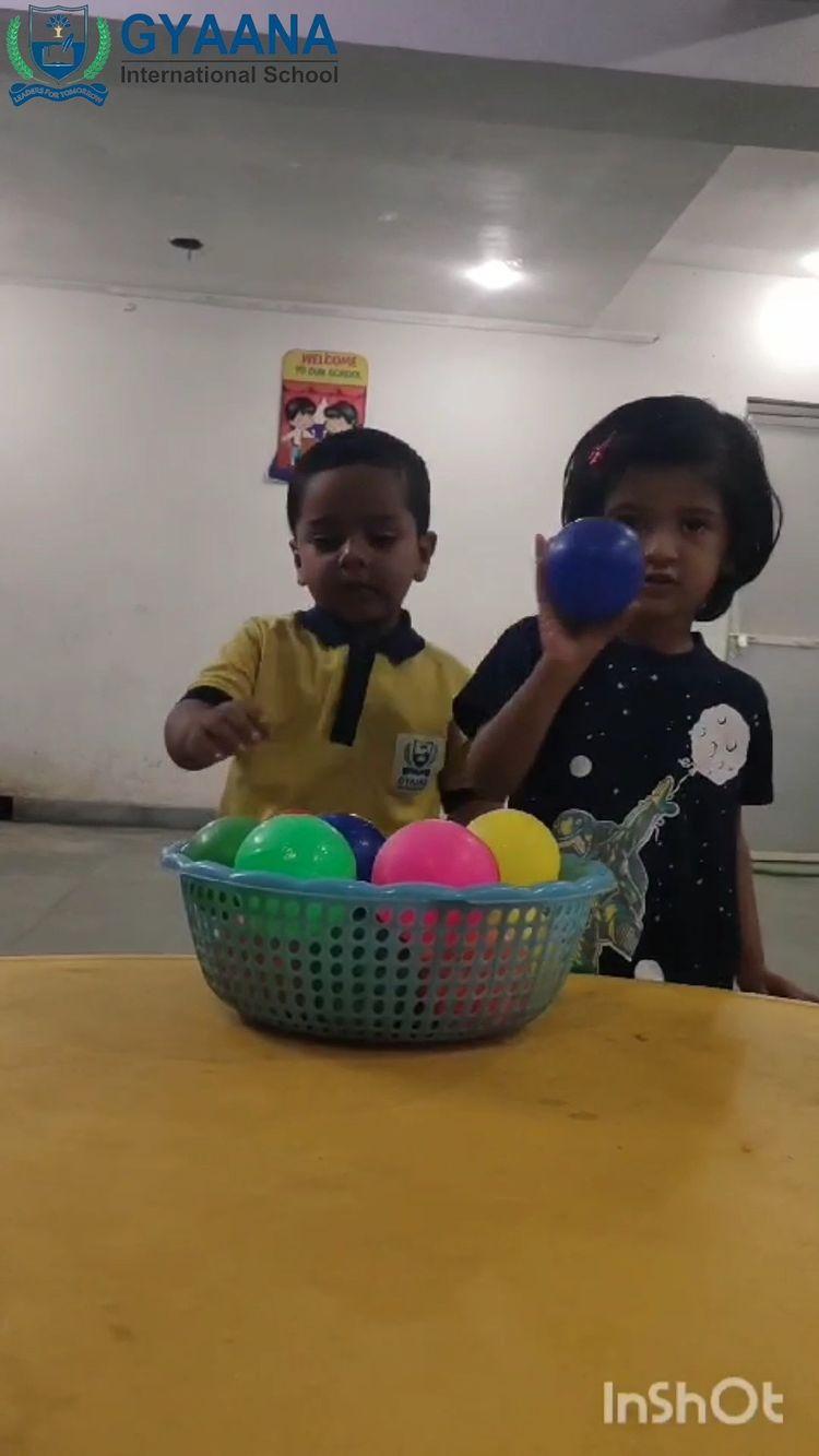 Blue Colour  Activity 
Class Nursery