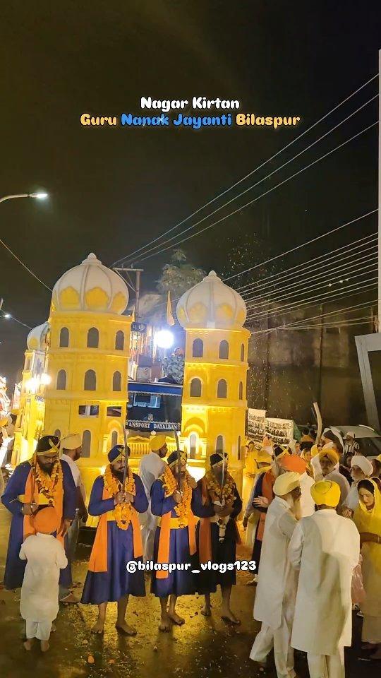 Nagar Kirtan Guru Nanak Jayanti Bilaspur

Follow for more bilaspur_vlogs123