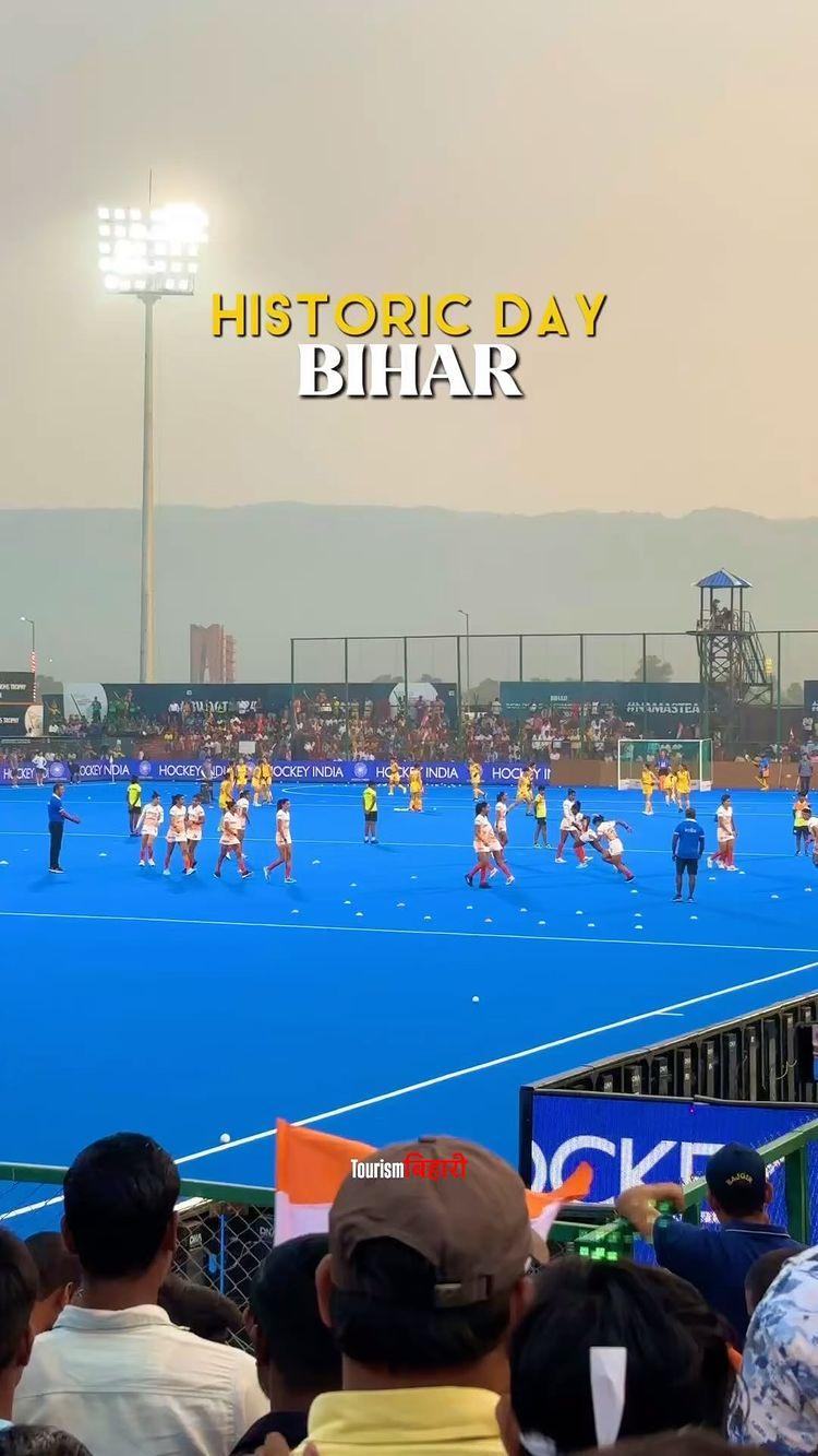 FINAL SHOWDOWN!🏑

The moment we’ve all been waiting for is here! It’s time for the grand finale at the Bihar Women’s Asian Champions Trophy Rajgir 2024! 🇮🇳 Team India 🇮🇳 faces China 🇨🇳 in an epic battle for the championship!

Our Bharat Ki Sherniyan are all set to give it their all, showcasing heart, hustle, and pride on the field
Let’s rally behind them as they chase history and bring home the glory! 💙💪

Send in your best wishes for our bharat ki sherniya below

🏟️ Venue: Rajgir Sports Stadium, Bihar 
📺 Watch Live: DD Sports, Sony Sports Ten 1 & Sony Liv 
🎟️ FREE virtual passes available on Ticketgenie!