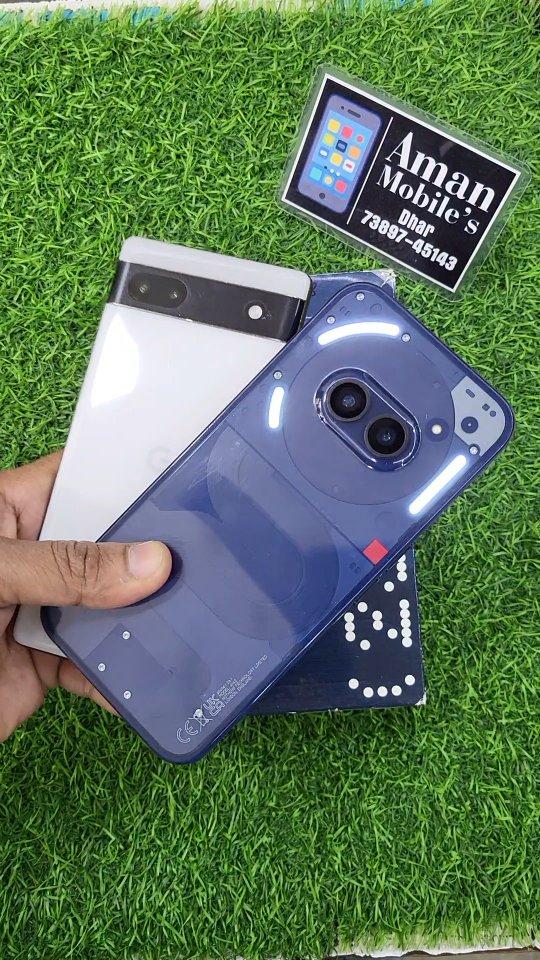 🛑Nothing-2A "5g" (8/128)gb top orignal new condition Display finger with bill box cable 7-महीने वारंटी 
 ✅Price:-16900/-✅

🛑Google-pixel-6A "5g" (6/128)gb top orignal condition with bill cable
 ✅Price:-14200/-✅👇👇👇

खरीदने एवं बुक करने के लिए जल्दी कॉन्टैक्ट करे अमन मोबाईल पुरानी नगर पालिका धार (म.प्र
काल 7389745143 एवं सेकंड मोबाईल की डेली अपडेट के लिए हमारे पेज को फॉलो करें !

dhar_second_mobile_phon