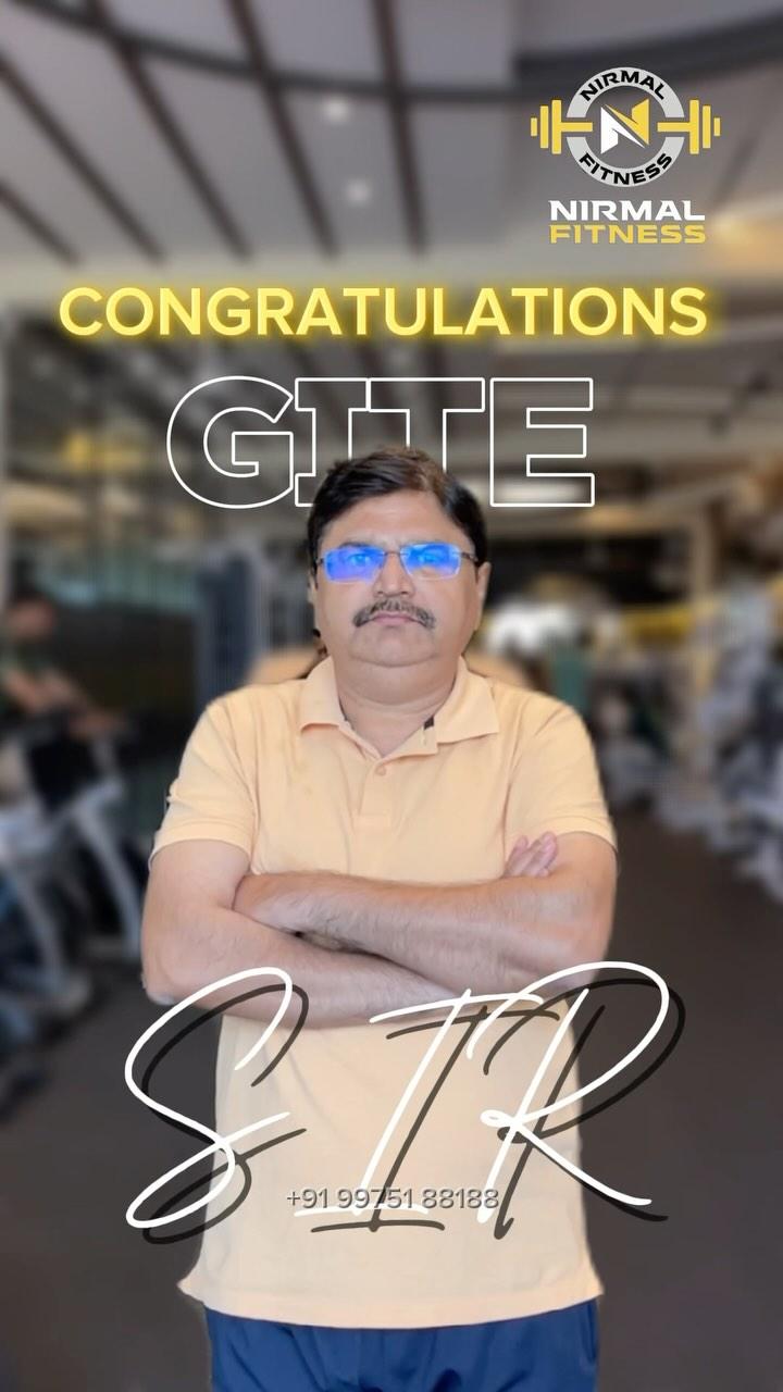 Congratulations Gite Sir
For Selected as a President of dermatologist’s 🥳🎉| Celebration & Wishing at nirmal.fitness.hingoli 

celebration #gym #viral #darmatologist #president #fitness #gymmotivation #fitness 
#hingoli #hingolikar #हिंगोली