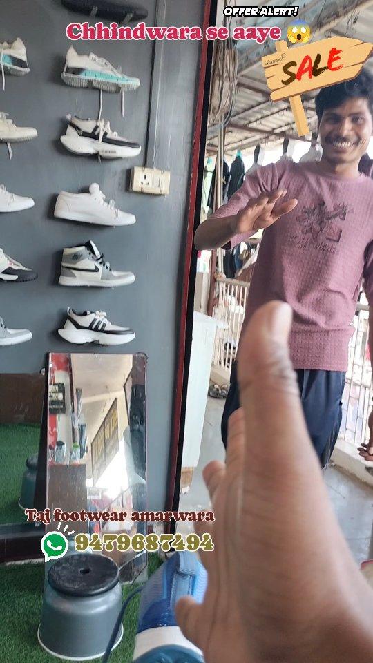 quality shoe RS-  499 💸
BAMPAR OFFER OFFER 🎉🎉🎉

WhatsApp pr dm now-9479789494

Prepaid order ☑️
Size -
6,7,8,9,10
All India dilivery hai - 🚎bus transport, courier 🚛
Shop address:-
1) Amarwara Bus Stand NH26B Amarwada Madhya Pradesh 480221
 India🇮🇳📌
Add- bus stop ke samne pehli manjil me shop hai main bus stop se hi shop dikh jayegi ✅

Order ke liye jute ka screenshot lekar ♎WhatsApp kare 
WhatsApp - 9479687494
Case on dilivery nhi hoti hai ❌

Please wait for reply
Search Taj footwear on Google map 📍

BAMPAR OFFER OFFER 🎉🎉🎉