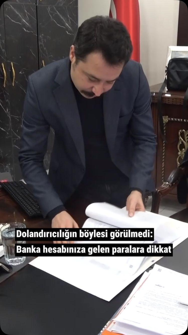 ‼️Dolandırıcılığın böylesi görülmedi: Banka hesabınıza gelen paralara dikkat edin

⏺️Videoyu yakınlarınızla paylaşmayı unutmayın