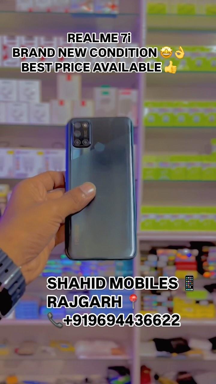 REALME 7i 
BRAND NEW CONDITION 🤩👌
BEST PRICE AVAILABLE 👍 #trendingreels #foryou #virlvideo #rajgarh #explorepage #