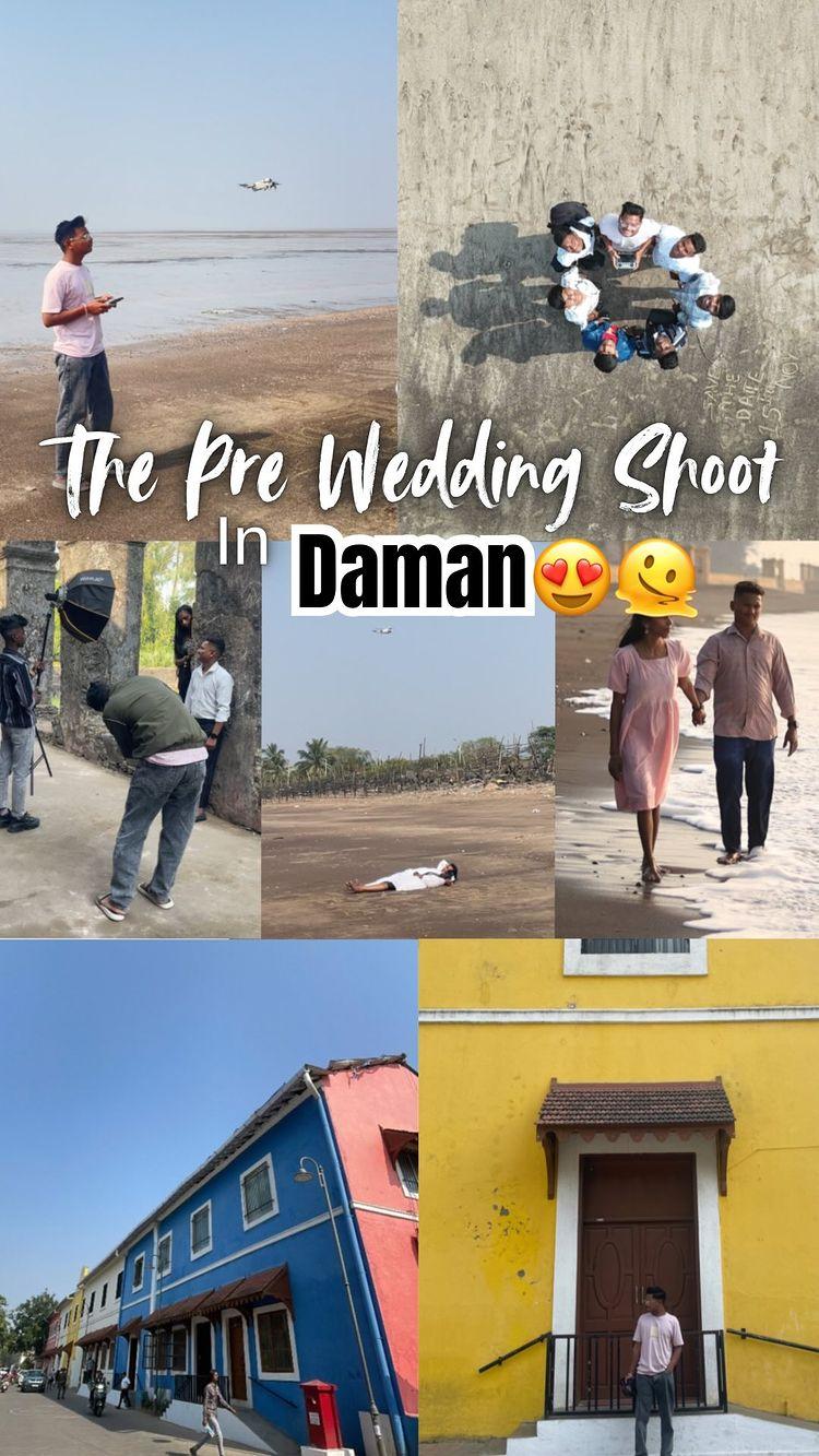 The Pre Wedding Shoot In Daman😍📸
daman_lovers_