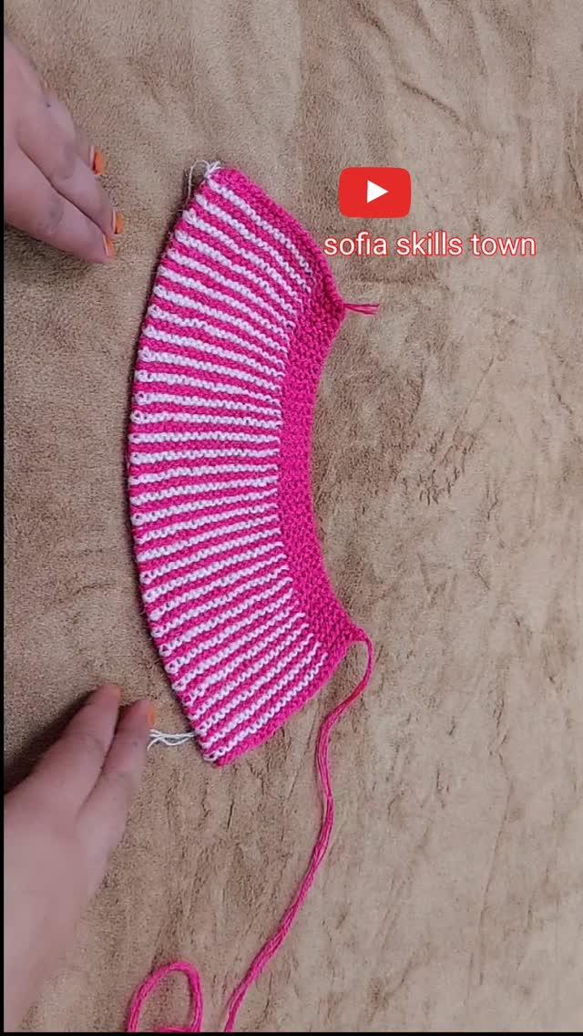 Knitting idea 
Woolen socks banane ka tarika