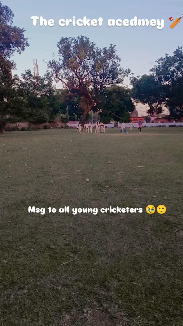 Msg to all young cricketers 🧒🧒🧒🧒
the cricket acedmey 
Mob no 7859078544