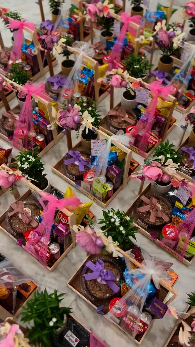 Baskets for 1st Birthday Celebration 💕🌸
Teacake : melodybitesbyupasana