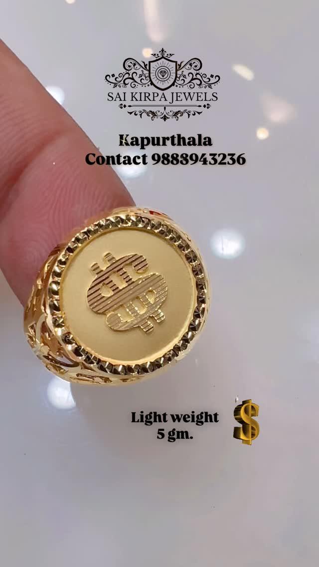 Online Order Accepted
saikirpajewels  Gents Ring 5 gm 🔥