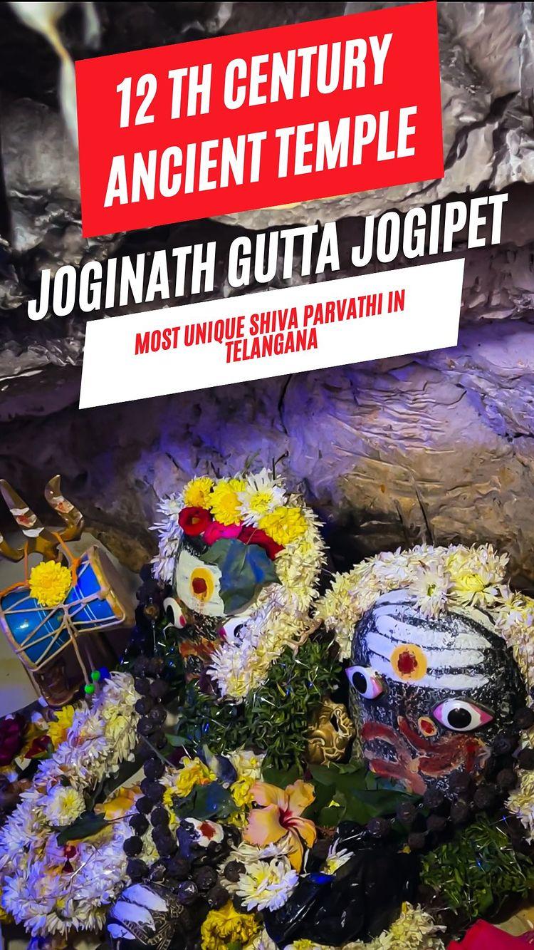 Most unique shivaparvathi in Telangana 

Joginath temple 
Jogipet, Sangareddy