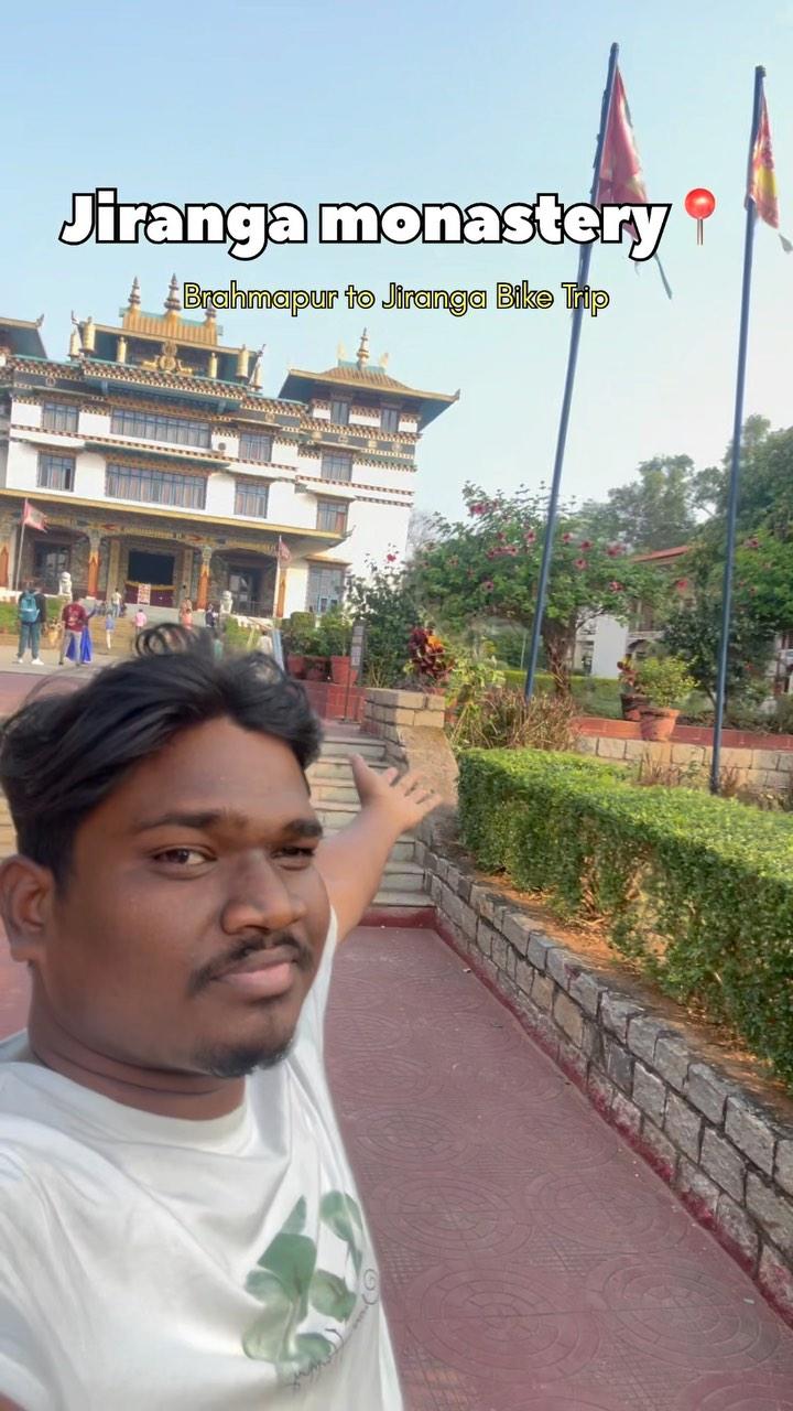 Mini Tibbat of Odisha📍,Jirang Monastery ❤️

Jirang Monastery, or Padmasambhava Mahavihara, is Eastern India’s largest Buddhist monastery
Located in Chandragiri, Odisha, it was built in 2010 to support Tibetan refugees
Known as the “Mini Tibet of Odisha,” it attracts visitors with its vibrant culture, golden pagoda, and serene atmosphere