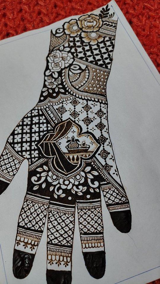 Bridal mehndi