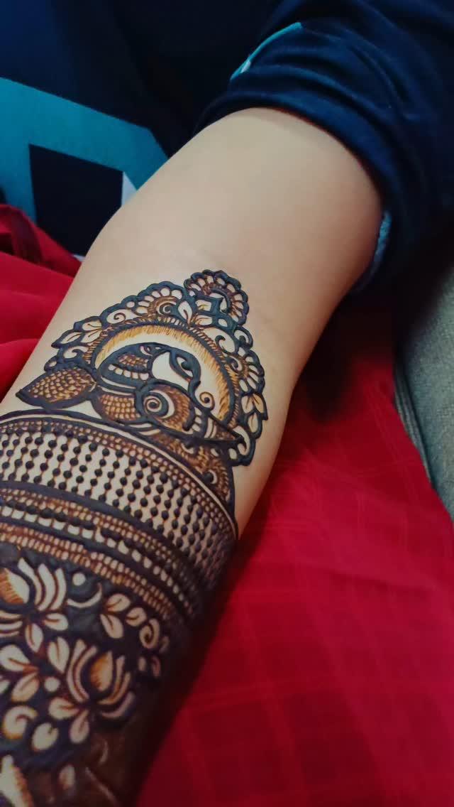 Engagement mehndi design ✨️