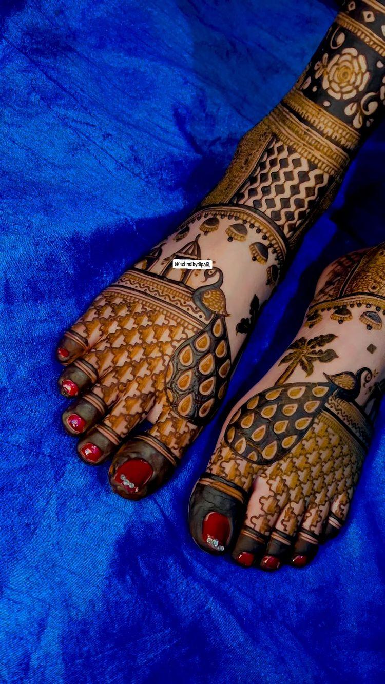 Bridal feet ♥️😍☘️