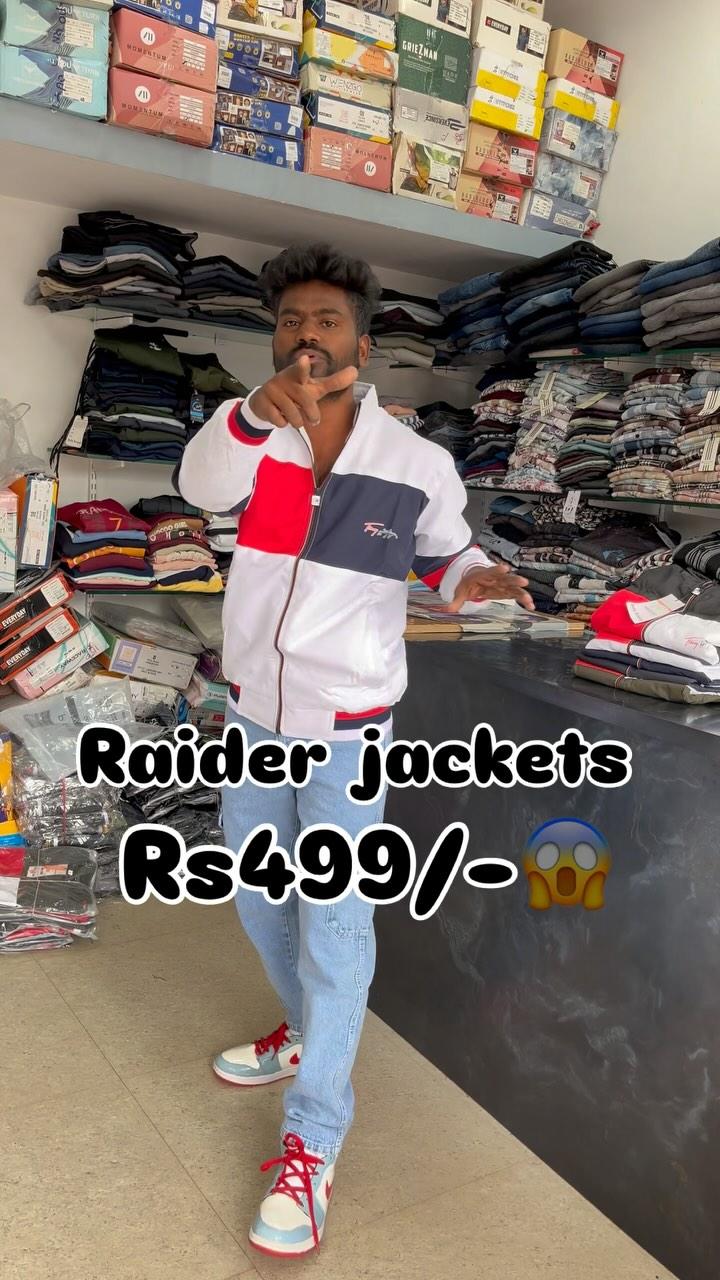 Raider jackets only for Rs499/-😱 Size-M/L/XL/XXL