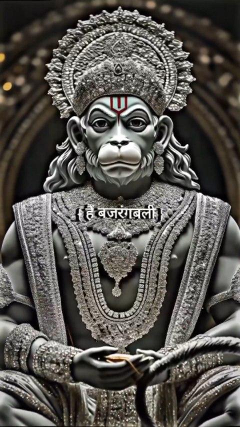 Hanuman ji always with me 🤗💪🤞🤞