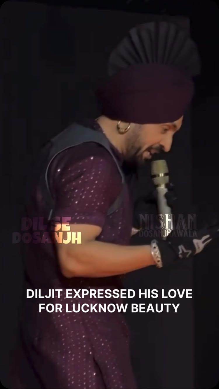 LUCKNOW beauty ❤️ diljitdosanjh dil.se.dosanjh diljitdosanjh.fanlover