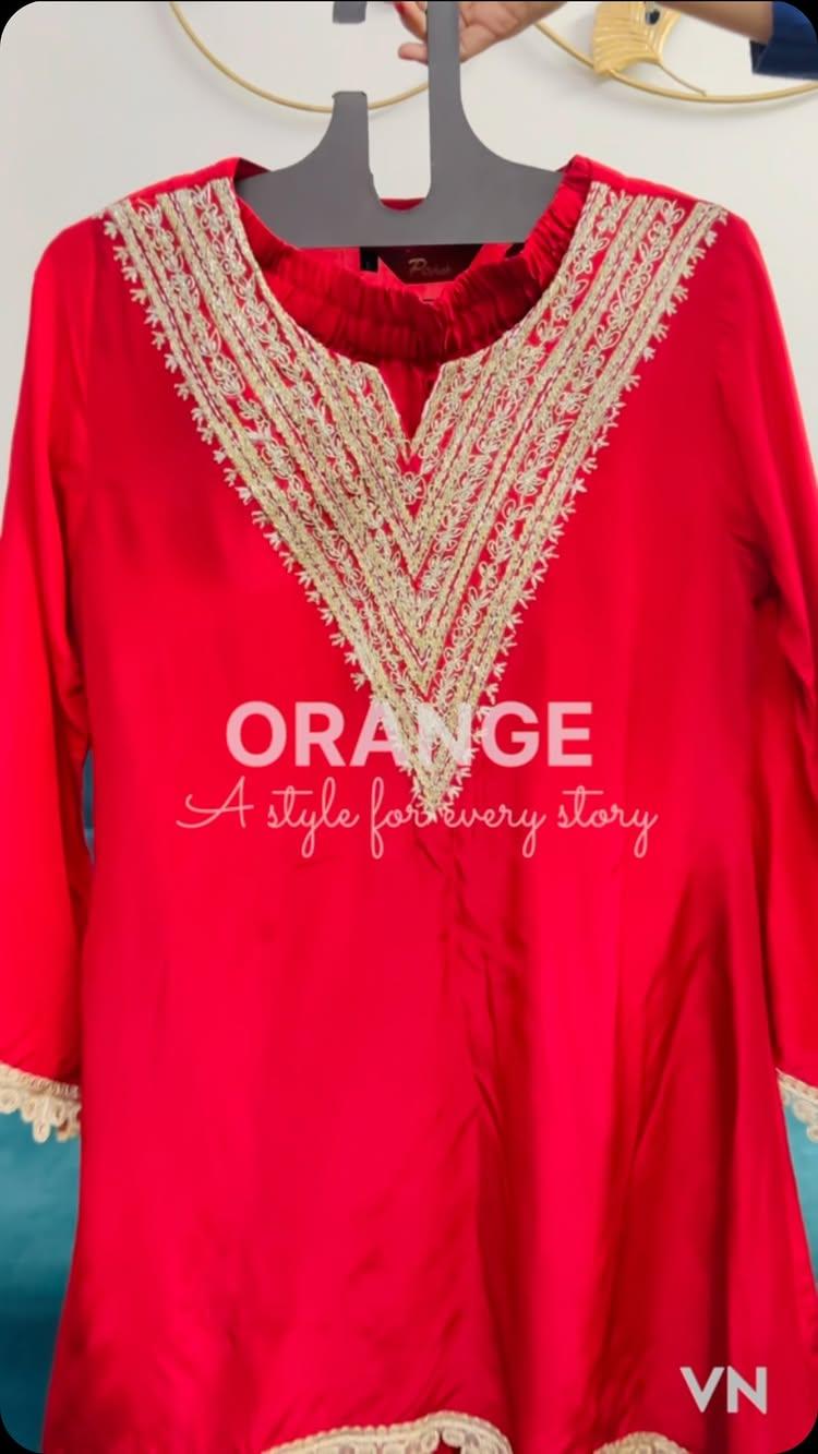 Tradition Meets Style ❤️
Introducing our elegant Traditional Cord Set, where heritage-inspired designs meet modern comfort✨💗

orange_girls_wear 🧡