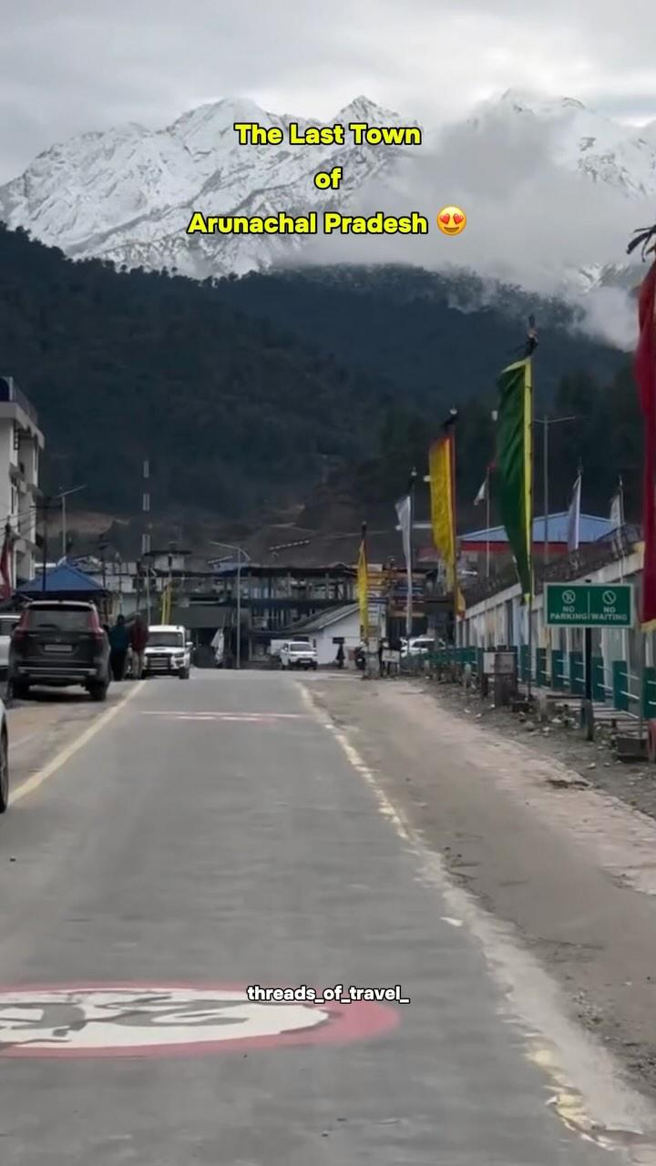 The last town of Arunachal Pradesh 😍

We organise trips to North-Eastern states of India (Assam, Arunachal Pradesh, Tripura, Nagaland and Meghalaya), Cambodia and Vietnam
DM to get exclusive packages
91-9353829373 
👉🏻 📧 createyourthreadsoftravelgmail.com
👉🏻 website link is in bio