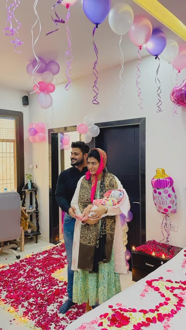 Every beginning deserves a touch of family magic
Here’s mine!”

“When family comes together, the heart shines brighter
Welcome to my journey!”


babywelcome #babygirl #baby #babywelcomedecoration #babyathome #katni #madhyapradesh #welcome #welcomehomebaby #homecoming #reels #reelitfeelit #blessed #parenting #newborn #