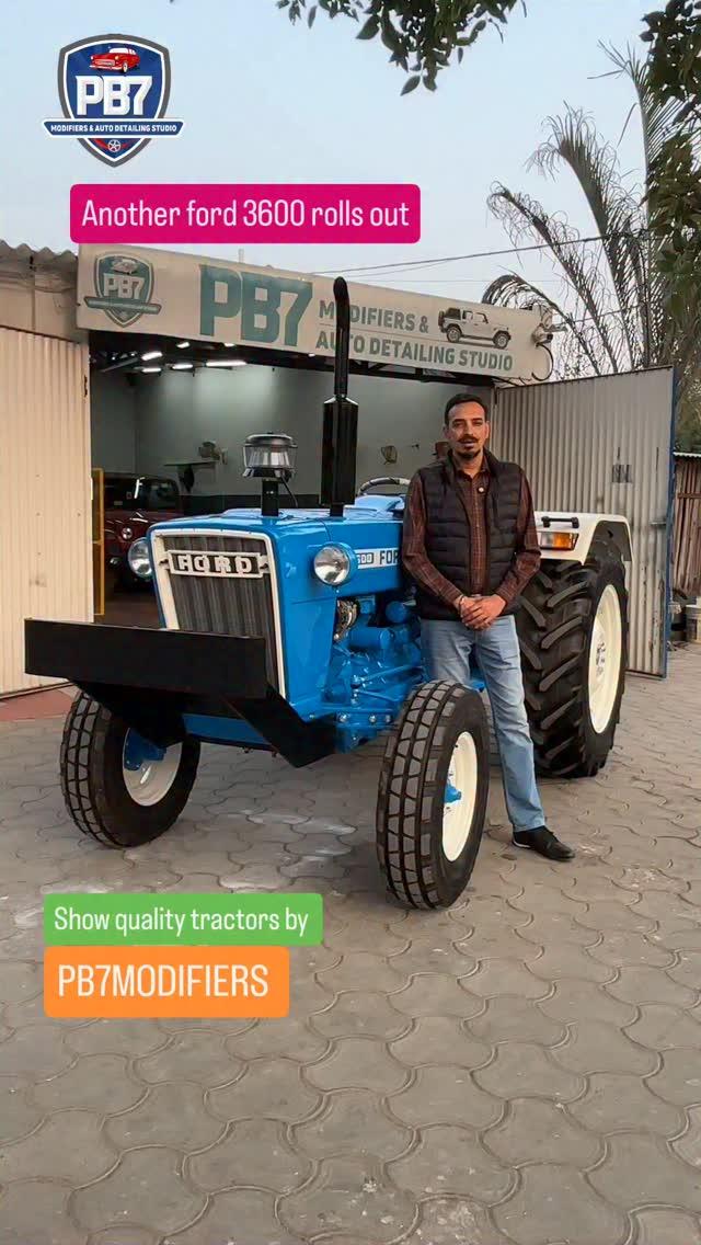 Another FORD 3600 rolls out
call 9915700130 for details

If you would like us to work on your vehicles  or know more about our services contact us at 
9915700130
Follow us on Instagram 

https://instagram.com/pb7modifiers.in?igshid=ZDc4ODBmNjlmNQ==#yamaha #yamaharxking newholland #ford3630 #newhollandtractor #newhollandagriculture #holland #holland3630 #pakkenewhollandaale #reelkarofeelkaro #reelsinstagram #reelsofinstagram #wmk #nofilter #pb7modifiers#lovefordetailing #saintgobainautomotivesolutions #ppf #paintprotection #paintprotectionfilm #ceramiccoating #detailing #pb7modifiers newholland #ford3630 #newhollandtractor #newhollandagriculture #holland #holland3630 #pakkenewhollandaale #reelkarofeelkaro #reelsinstagram #reelsofinstagram #wmk #nofilter #jalandhar #hoshiarpur

If you would like us to work on your vehicles  or know more about our services contact us at 
9915700130
Follow us on Instagram 

https://instagram.com/pb7modifiers.in?igshid=ZDc4ODBmNjlmNQ==

thanks for watching the videos
LIKE, SHARE , COMMENT AND SHARE YOUR OPINION