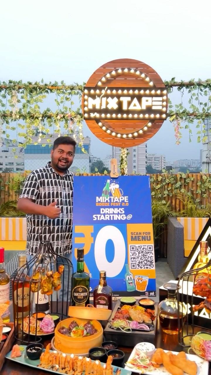 📌Tag your friends with whom you want to booze at FREE of Cost ! 🥶❤️🥃

kolkatamixtape has come up with a Zero Rupees Alcohol menu where you will be getting Alcohol for FREE with no hidden terms and conditions! 

Apart from that try out their delicious food items too ✨❤️ From Kebab Platter to Tandoori Chicken , Tempura Sushi all the items were amazing ✨

Follow tfrreels for more updates!

#explorepage #viral #kolkata #reelitfeelit #pub #oldmonk #trending #happyhour 

[Alcohol at Zero rupees, zero rupee alcohol in kolkata, kolkata famous clubs, sushi in kolkata, south kolkata clubs]