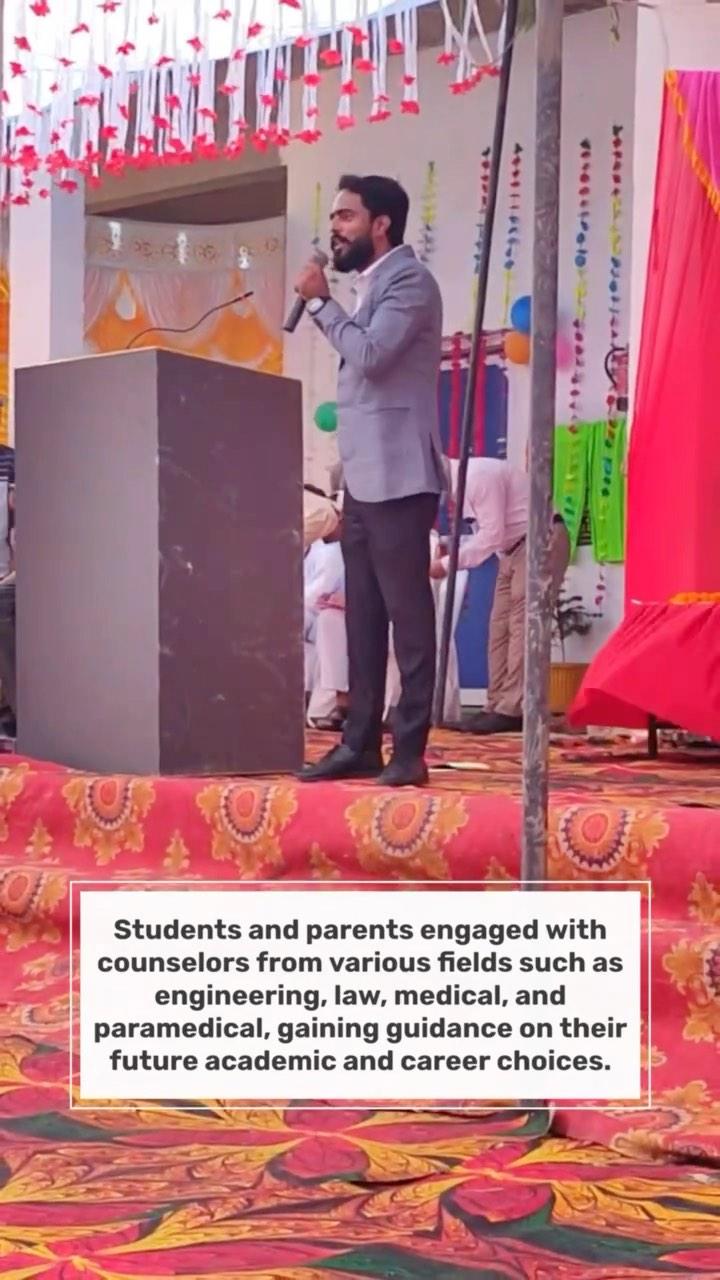 🌟 Empowering Minds, Shaping Futures! 🌟

On 13th October, I had the privilege to attend a Career Counselling Program in Muzaffarnagar, Uttar Pradesh, organized by mjf_trust MJF Trust
It was an honor to share the stage with Member of Parliament iqra.choudhary26 Iqra Chaudhary and Professor Luqman Sahab, whose inspiring words set the tone for a day dedicated to guiding young minds toward a brighter future
During the session, I explored various career paths available to students after XII, with a special emphasis on Physiotherapy as a rewarding profession
I also shed light on the power of entrepreneurship, sharing the incredible story of Ratan Tata and Santanu Naidu, an inspiring example of mentorship and vision that continues to motivate millions
My goal was to help students see the boundless opportunities in their journey ahead, encouraging them to step into their unique potential, whether as a physiotherapist, entrepreneur, or changemaker
To all the students who attended, remember: The future belongs to those who believe in the beauty of their dreams!

I extend my heartfelt gratitude to MJF Trust mjf_trust and Dr
Shahrukh Chaudhary drshahrukhchaudhary for inviting me to this incredible Career Counselling Program
It was an honor to guide young minds alongside such esteemed personalities and contribute to shaping their futures
Your dedication to empowering students is truly inspiring, and I am grateful for the opportunity to be a part of this impactful event
Career Counsellor | Career Coaching | School Students | Career Opportunities | Various Fields for Career | What to Do after X and XII | Entrepreneurship as a Career | Physiotherapists |