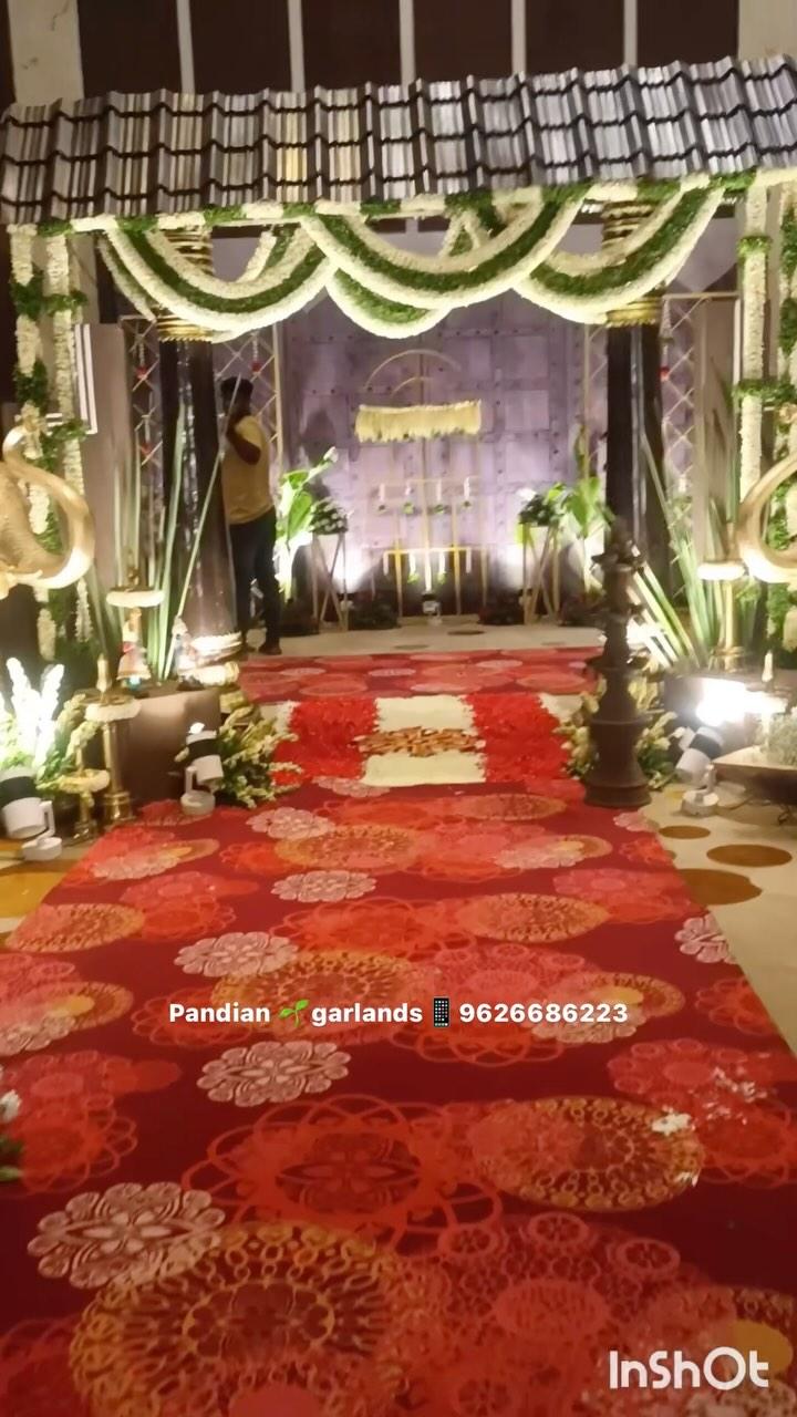 Wedding 👭events 
Pandian garlands we’ll give 💯 quality products 👌
🌹wedding fancy 🌸garlands
🌻Reception 
💍Engagement 
🌺Baby shower
🌻yellow function 
🏠house decoration 
💐bouquet 
🌷bridal Veni & jadai 

🎤All types garlands & decorations 

Pls contact us🙏 for dream all function 
Garlands at reasonable price 💸 
we make a Unique rose petals 
for ur wedding according to 
Bridal dress colours 💃
With different variety garlands

Place your order one week in advance before the event day 
we deliver in Chennai & TN/ All over India✈️

Designs Details kindly our catalogue in our
WhatsApp-9626686223 ☎️
Home delivery available in Chennai 🚚
Budget price available 💯
DM for details-9626686223

#wedding malai #wedding garlands #traditional garlands #reception malai #ariyalur #chengalpattu #chennai #coimbatore #kadalur #dharmapuri #dindigul #erode #kallakuruchi #kanchipuram #karur #krishnagiri #madurai #mayiladuthurai #nagapattinam #namakkal #nilagiris #perambalur #pudukottai #kanniyakumari #ramanathapuram #ranipet #salem #sivagangai #thenkasi

￼