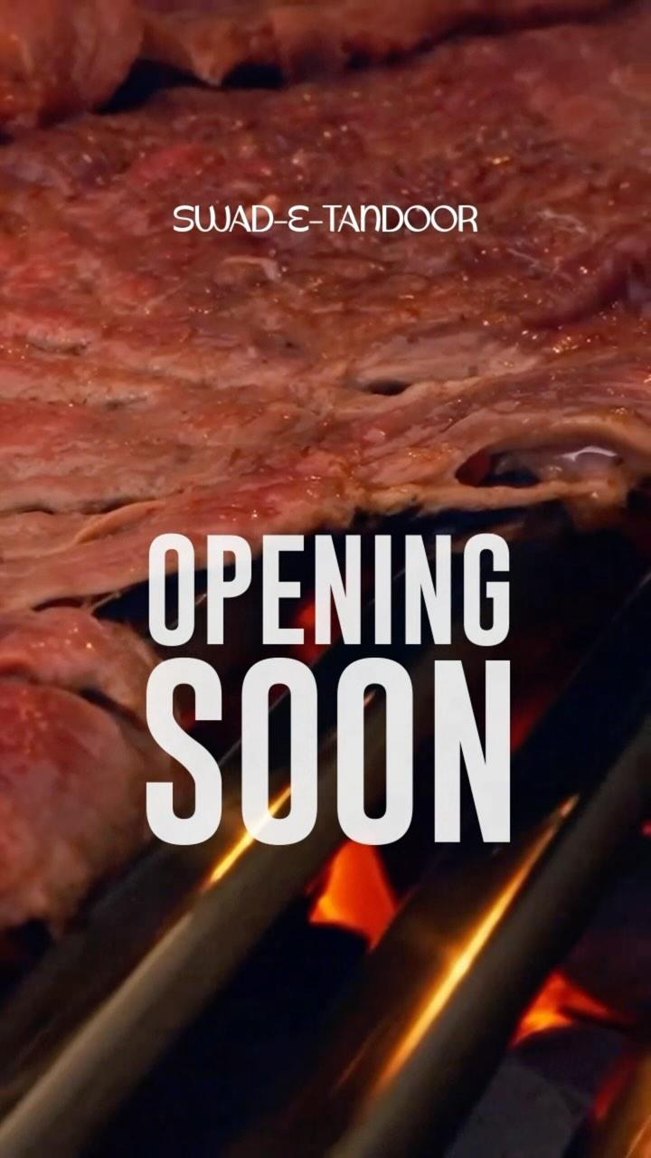 The countdown begins!
Swad-e-Tandoor is opening soon!
Follow us for exclusive updates and behind-the-scenes fun! #SwadeTandoor #OpeningSoon #foodlove