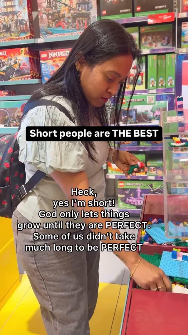 Short people are THE BEST