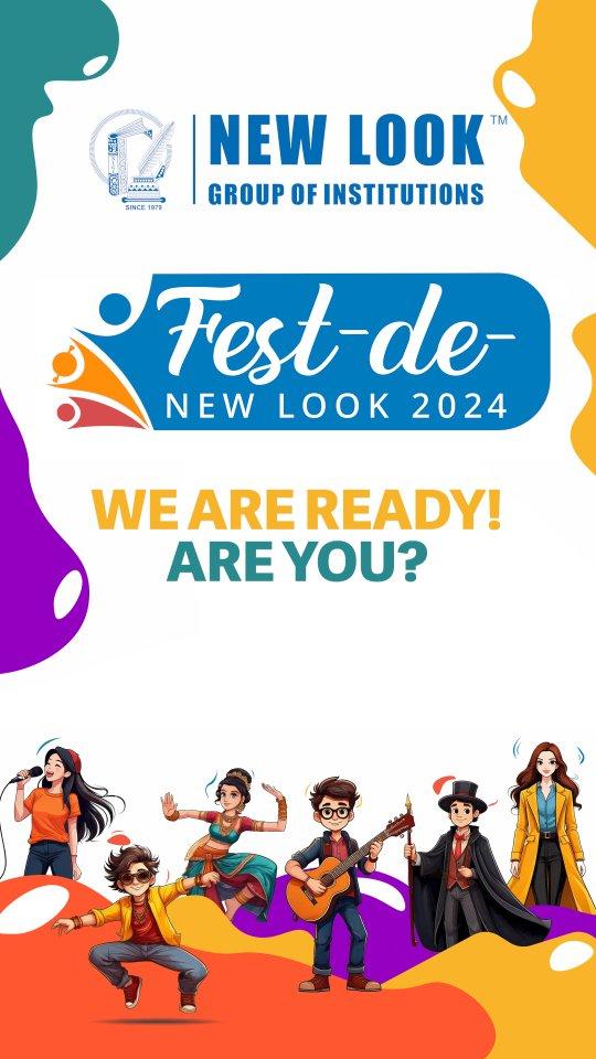 Get ready to experience the magic! 🌟 We are all set to welcome you today at NEWLOOK Fest-de 2024
Let’s make unforgettable memories together! 🎉✨