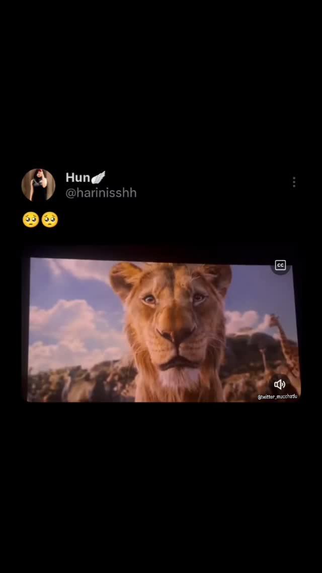 Mufasa Gadu ne life oka miracle ra Babu 🥺❤️!!