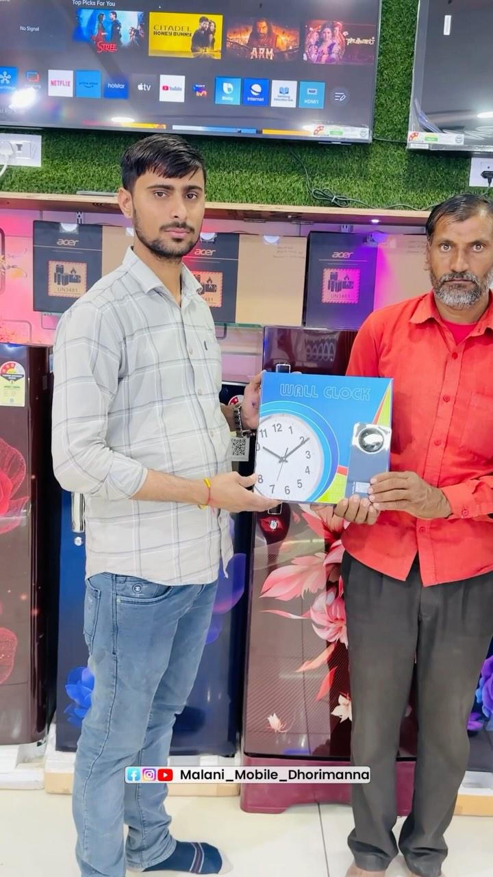 Lava 5G Mobile liya Happy Customer malani_mobile_99