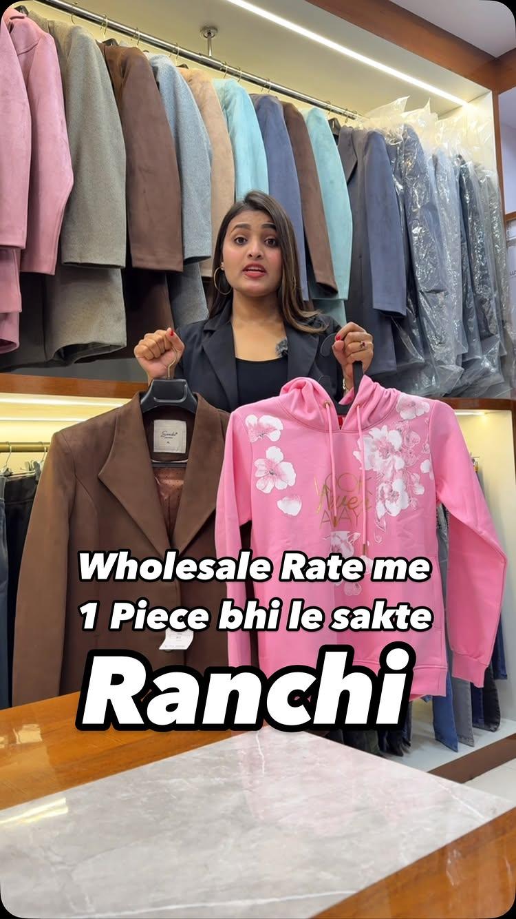 Saste Rate me Milenge Kapre
✨ Discover the ultimate shopping destination for men’s and women’s fashion at **Kiaro**! ✨ 
Contact No
91 99930 38998 
📍 Address: 
Baldev Bhawan, Shradhanand Road, 
Opposite Ranchi University, Upper Bazar, Ranchi 

Why shop at Kiaro? 
- Premium collections for men and women at unbeatable prices 🛍️ 
- Manufacturer and wholesaler offering direct-from-factory rates 👕👗 
- Get single pieces or retail articles at wholesale prices! 
- Trousers starting at just ₹125 – style without breaking the bank! 💸 
- Shop for ₹4999 or more and get **attractive gifts** 🎁 

Experience affordable fashion like never before! Visit Kiaro today and elevate your wardrobe