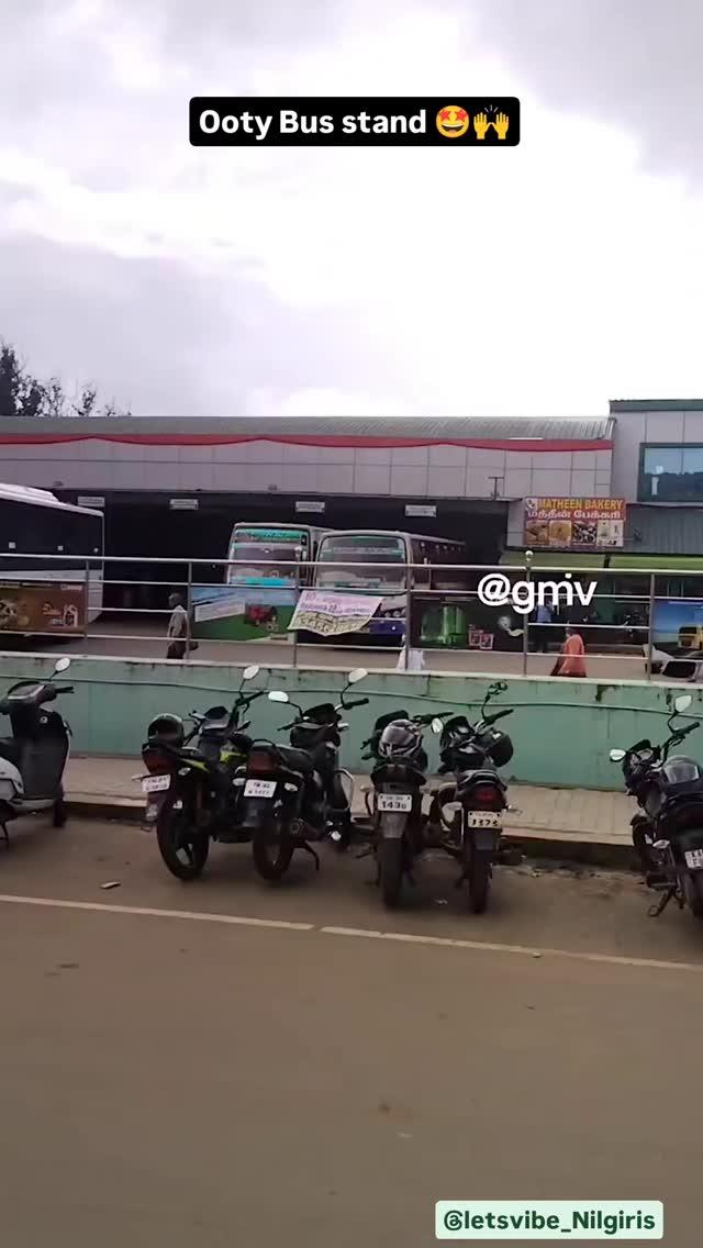 Ooty Bus stand 🤩 

Follow letsvibe_nilgiris