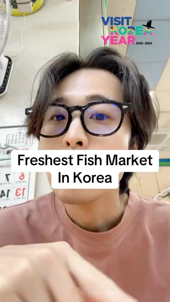 Freshest fish market in Korea