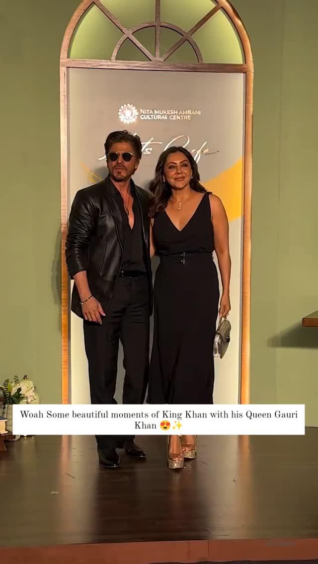 Woah Some beautiful moments of King Khan with his Queen Gauri Khan 😍✨

#King #ShahRukhKhan #Queen #GauriKhan #KingKhan #SRK #Pathaan

This video belongs to its respective owner
I do not claim any copyright
It is used solely for entertainment/ educational purposes