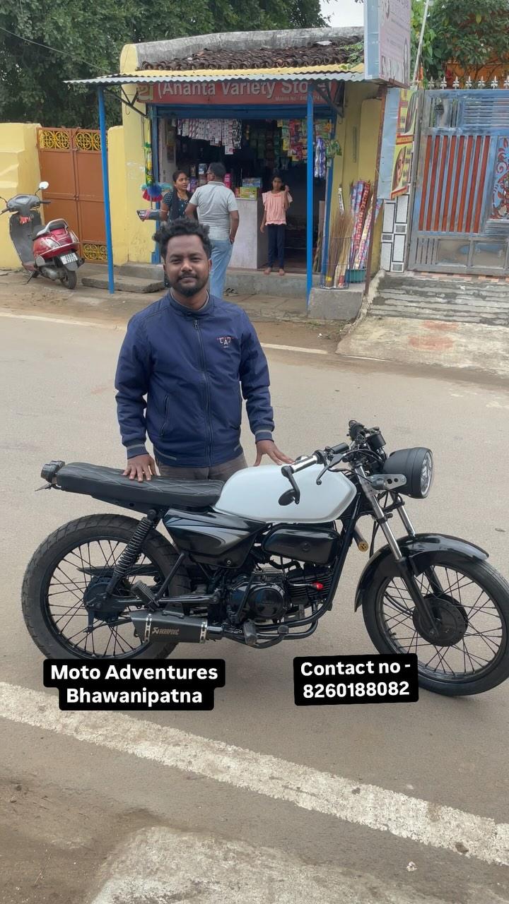 Bike modifications are done…do visit the store motoadventures08 to the worked to be done🙏☺️

Location - lane-9 irrigation colony, Bhawanipatna