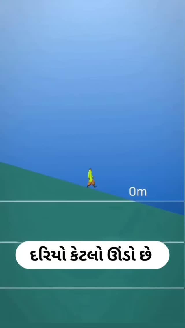 દરિયો કેટલો ઊંડો છે