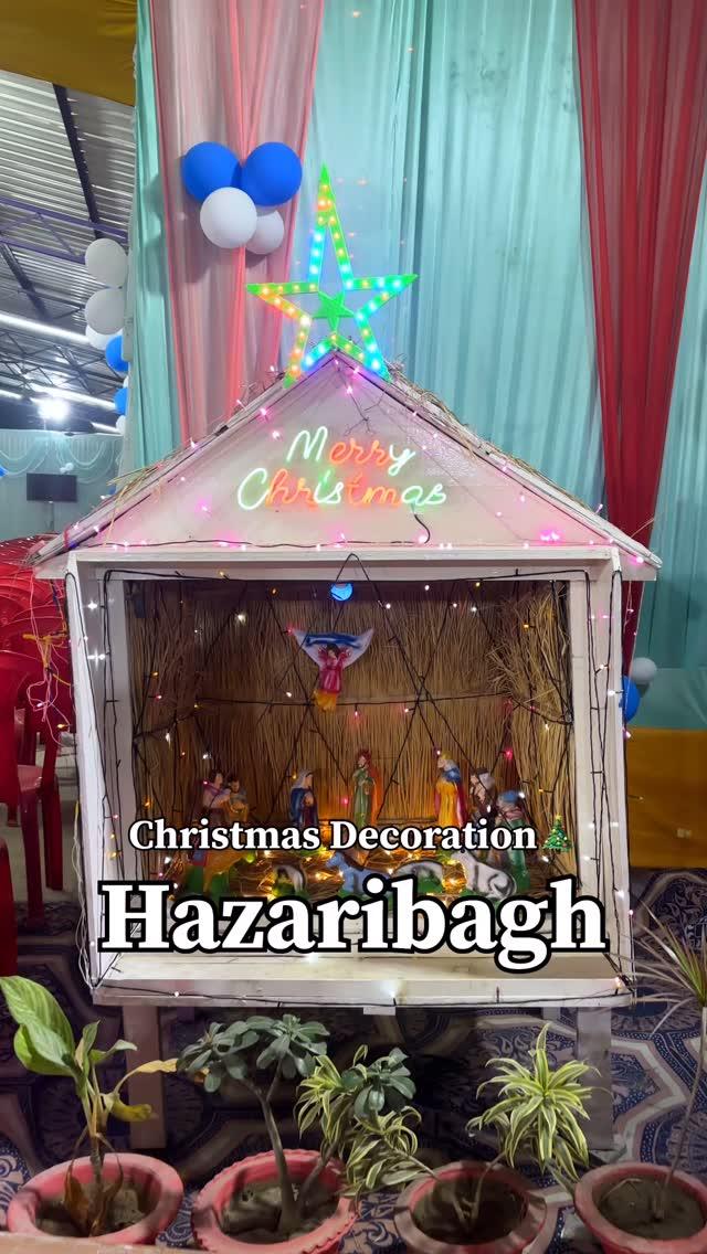 Hazaribagh lights up in christmas🎄🎄